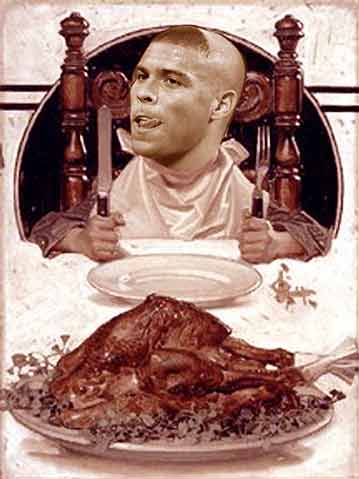 Early Thanksgiving at Ronaldo's House